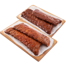 Gegrilde spareribs kant-en-klaar